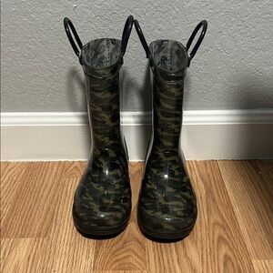 Toddler Boys Camouflage Rain Boots